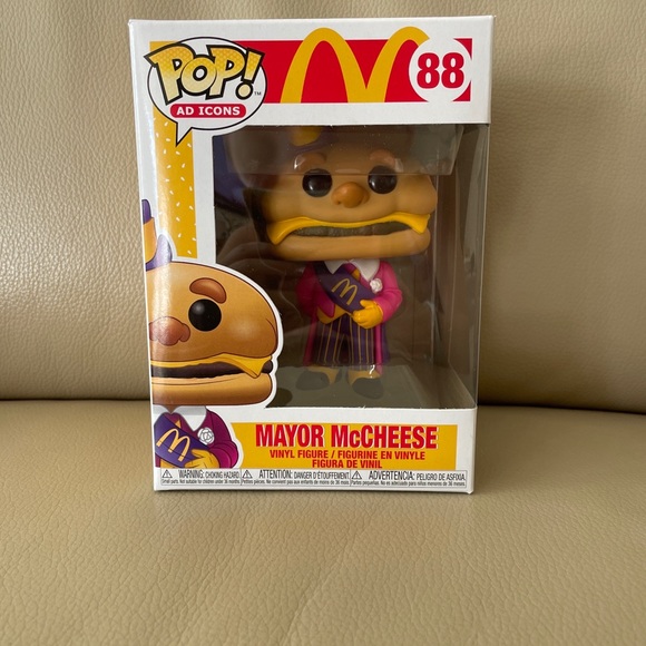 Funko Pop! Ad Icons McDonalds #88 MAYOR McCHEESE Vinyl Figure 2020